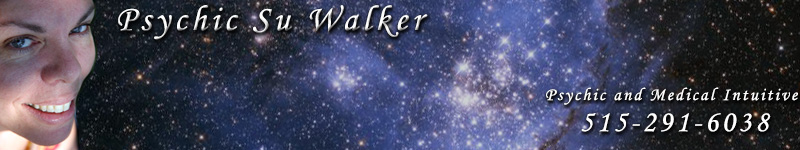 Psychic readings by medical intuitive Su Walker